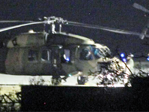 Cumhurbaşkanı Erdoğan, Marmaris'ten ışıkları kapatılmış helikopterle gitmiş