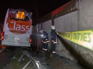 İstanbul Otogarı girişinde kaza: 1 ölü, 2 yaralı