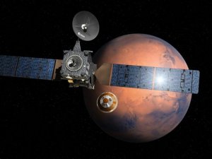 ExoMars uzay aracı hedefine ulaşıyor