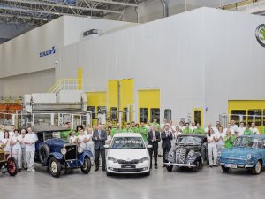 121 yıllık Skoda'dan 19 milyonuncu araç