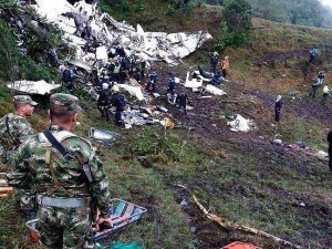 Chapecoense takımını taşıyan uçağın düşüş nedeni belli oldu