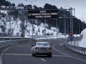 Sürücüler 'Ilgaz'ı dize getiren tünelden memnun