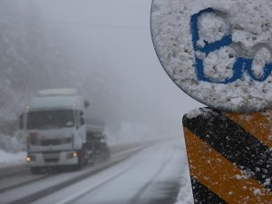 Bolu Dağı'nda zincirsiz araçlara izin verilmiyor