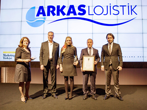 Arkas Lojistik “The One Awards”ta birinci oldu