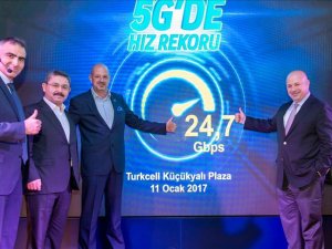 Turkcell, 5G testinde 24,7 Gbit hıza ulaştı