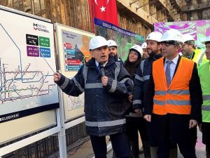 Dudullu-Bostancı metrosu tünel açma çalışmaları başladı