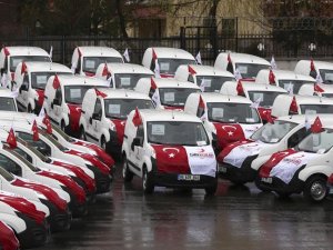 Türk Kızılayı filosuna 55 yeni araç