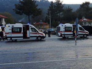 Kütahya'da yolcu otobüsü devrildi: 24 yaralı