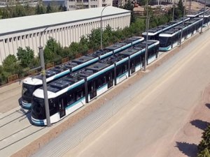 Akçaray'ın altıncı tramvayı teslim edildi