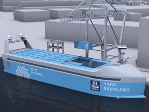İnsansız ilk otonom konteyner gemisi, 2020'de hizmete girmesi planlanıyor