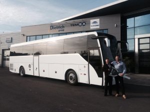 TEMSA Fransa'ya 70 otobüs teslim etti