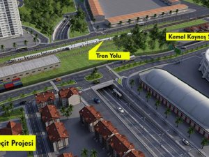 Karaman'da demiryolu alt geçidi sorunu çözülüyor